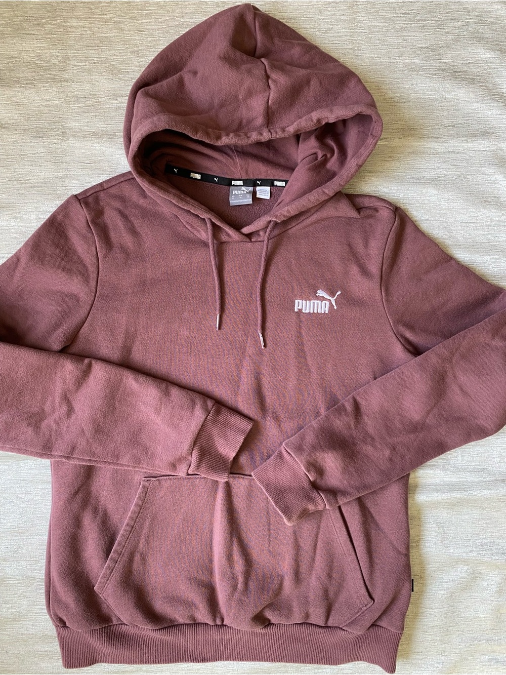 Puma women’s Plum Fleece Hoodie size M